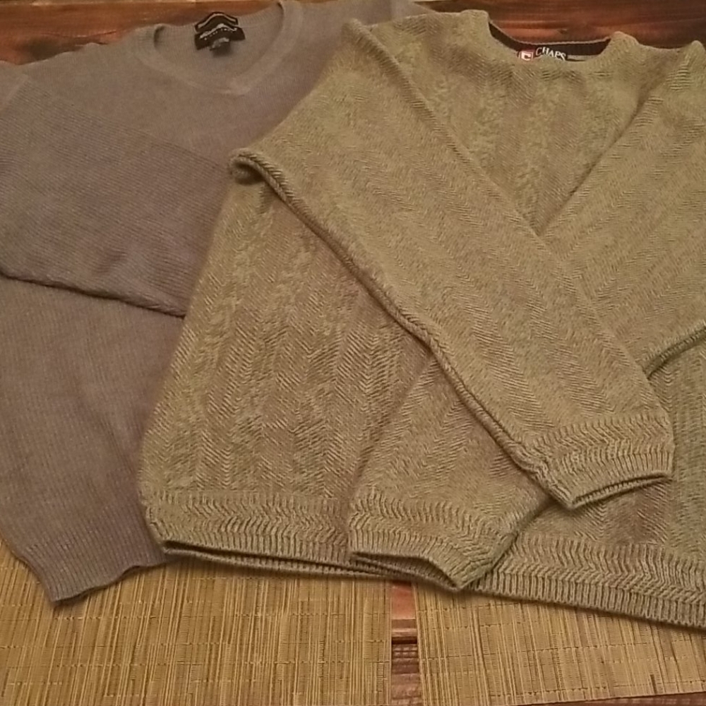 Sweaters.. Chaps and Eddie Bauer